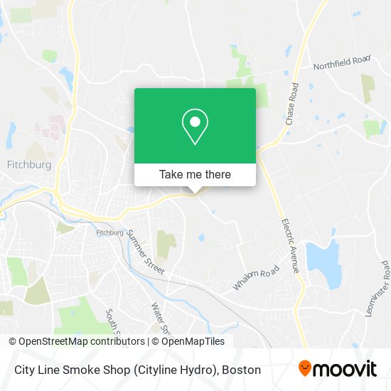 Mapa de City Line Smoke Shop (Cityline Hydro)