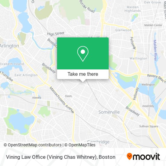 Mapa de Vining Law Office (Vining Chas Whitney)