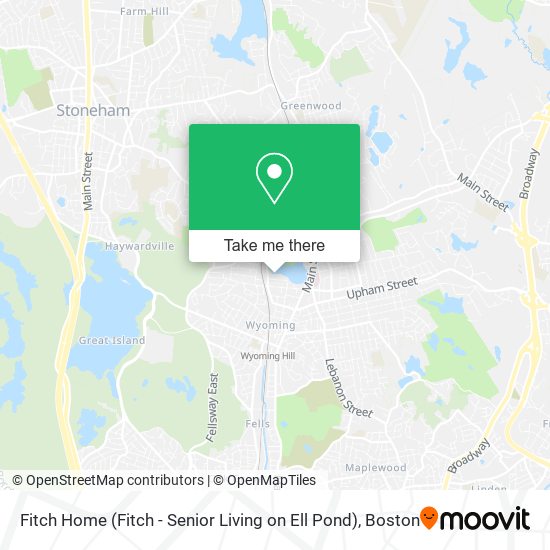 Mapa de Fitch Home (Fitch - Senior Living on Ell Pond)