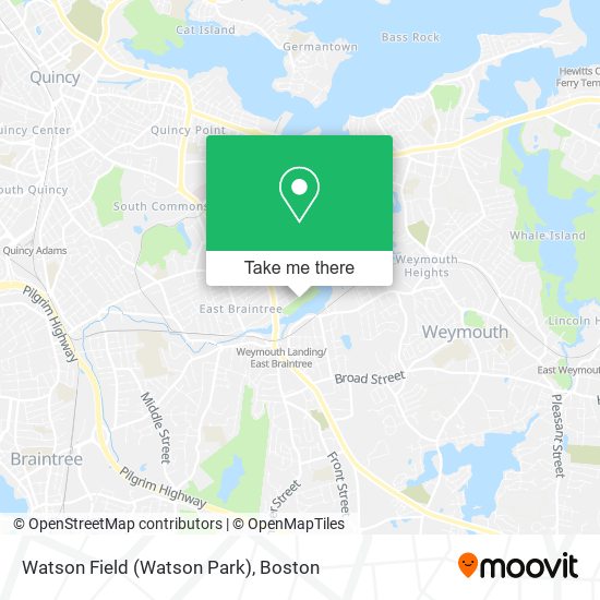 Mapa de Watson Field (Watson Park)