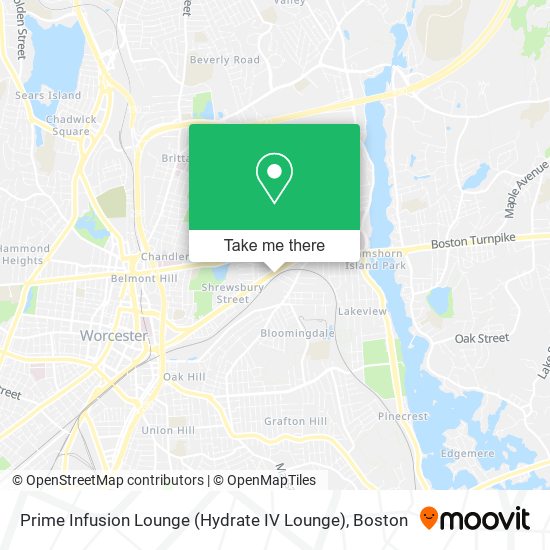 Prime Infusion Lounge (Hydrate IV Lounge) map