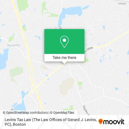 Levins Tax Law (The Law Offices of Gerard J. Levins, PC) map