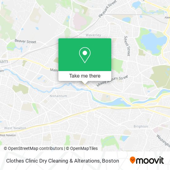 Mapa de Clothes Clinic Dry Cleaning & Alterations