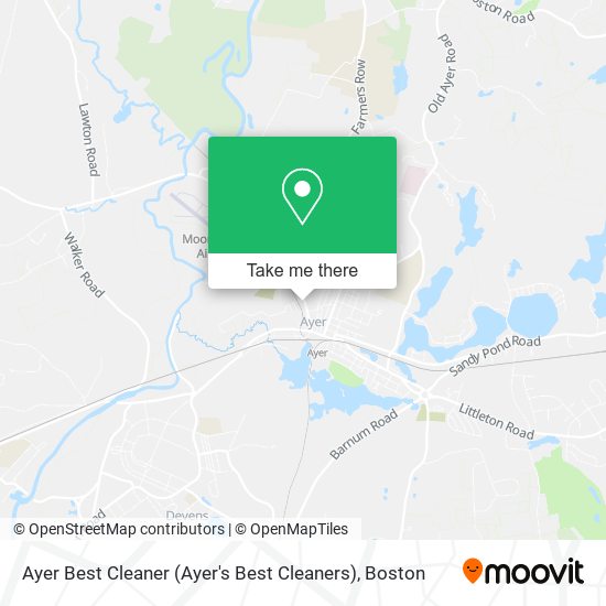 Mapa de Ayer Best Cleaner (Ayer's Best Cleaners)