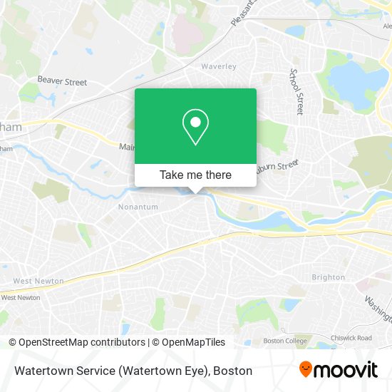 Watertown Service (Watertown Eye) map