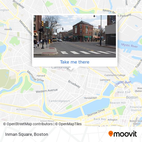 How To Get To Inman Square In Cambridge By Bus Subway Or Train Moovit