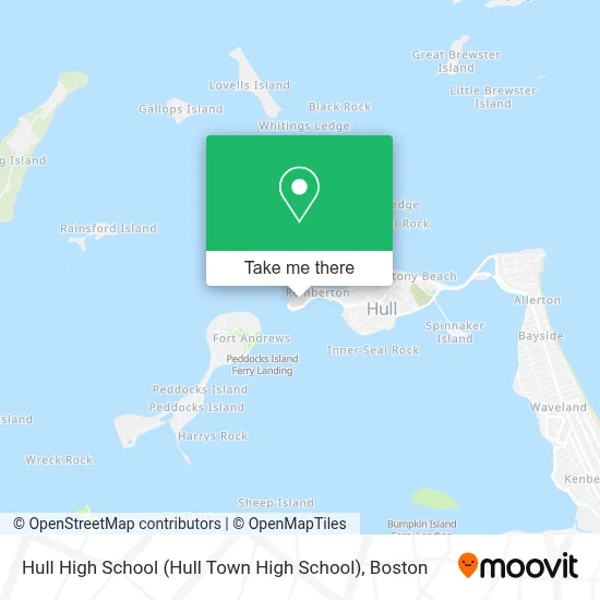 Hull High School map