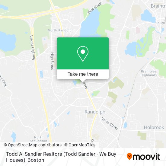 Mapa de Todd A. Sandler Realtors (Todd Sandler - We Buy Houses)