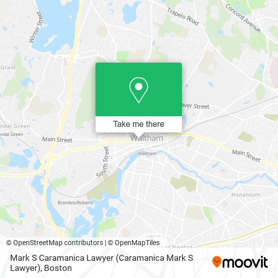 Mapa de Mark S Caramanica Lawyer