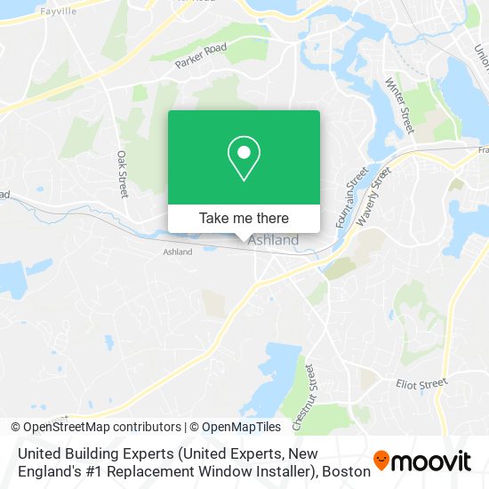 Mapa de United Building Experts (United Experts, New England's #1 Replacement Window Installer)