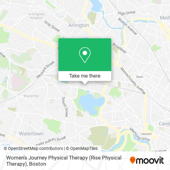 Mapa de Women's Journey Physical Therapy (Rise Physical Therapy)