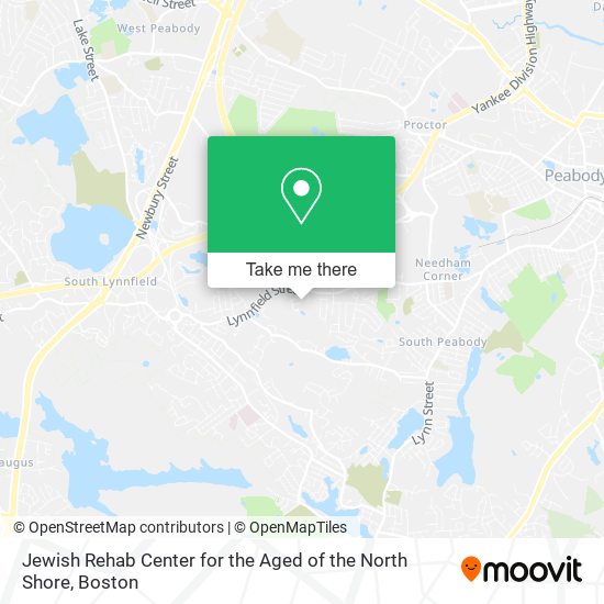 Mapa de Jewish Rehab Center for the Aged of the North Shore