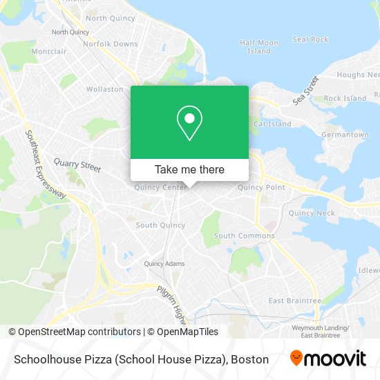 Mapa de Schoolhouse Pizza (School House Pizza)