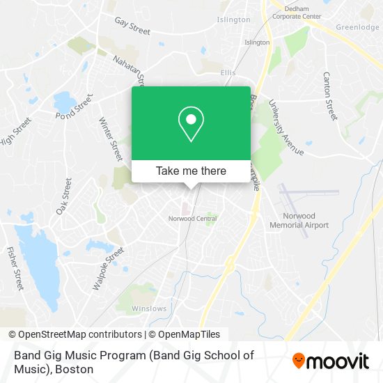 Mapa de Band Gig Music Program (Band Gig School of Music)