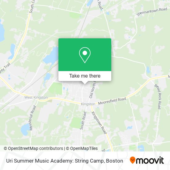 Uri Summer Music Academy: String Camp map