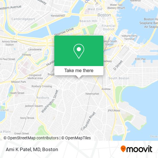 Ami K Patel, MD map