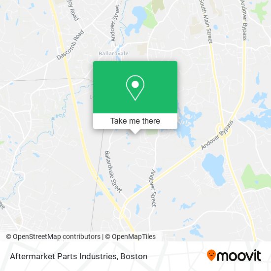Mapa de Aftermarket Parts Industries