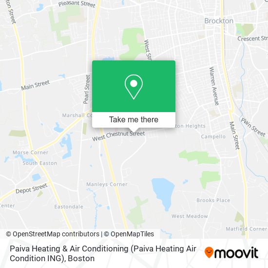 Mapa de Paiva Heating & Air Conditioning (Paiva Heating Air Condition ING)