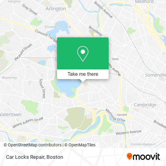 Mapa de Car Locks Repair