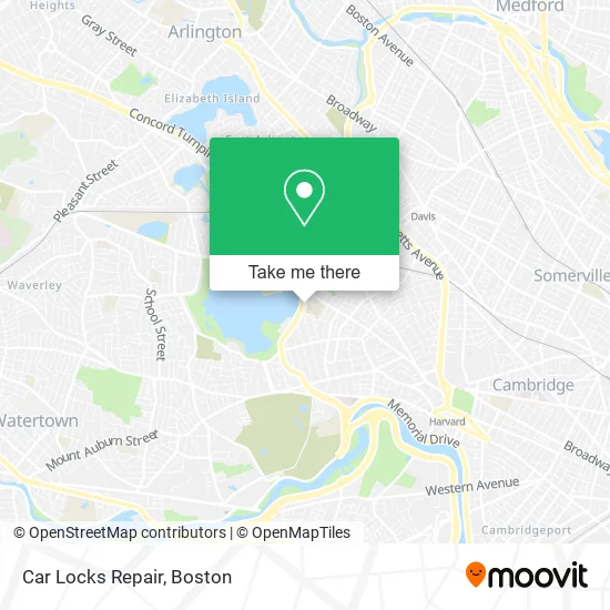 Car Locks Repair map