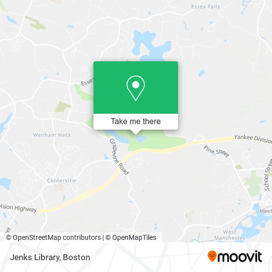 Jenks Library map