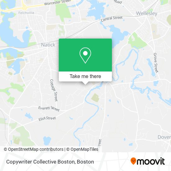 Copywriter Collective Boston map