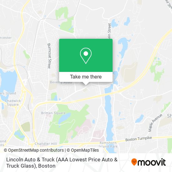 Lincoln Auto & Truck (AAA Lowest Price Auto & Truck Glass) map