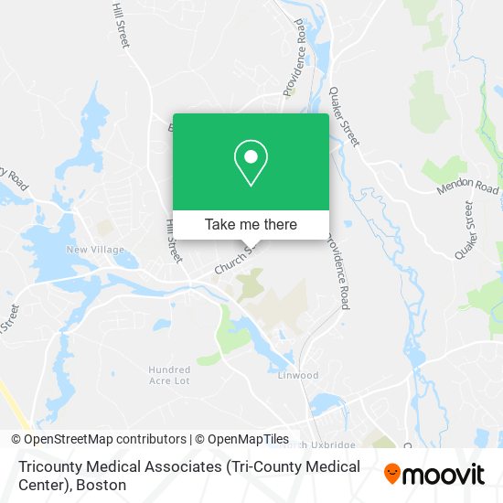 Mapa de Tricounty Medical Associates (Tri-County Medical Center)