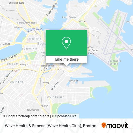 Wave Health & Fitness (Wave Health Club) map