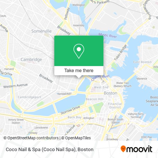 Mapa de Coco Nail & Spa