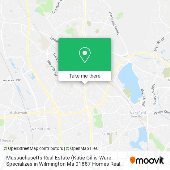 Mapa de Massachusetts Real Estate