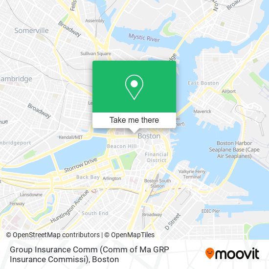Group Insurance Comm (Comm of Ma GRP Insurance Commissi) map