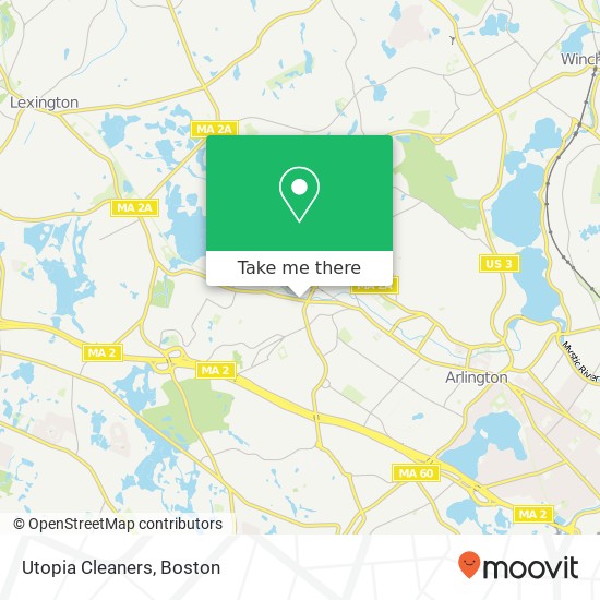 Utopia Cleaners map