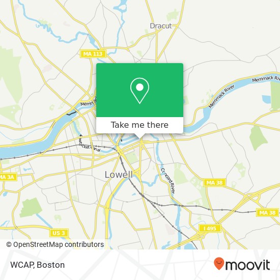 WCAP map