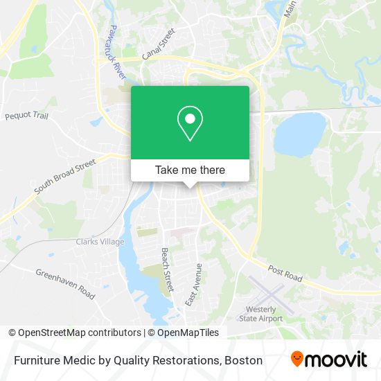 Furniture Medic by Quality Restorations map