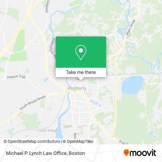 Mapa de Michael P. Lynch Law Office