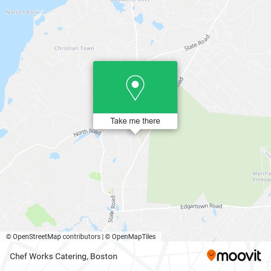 Chef Works Catering map