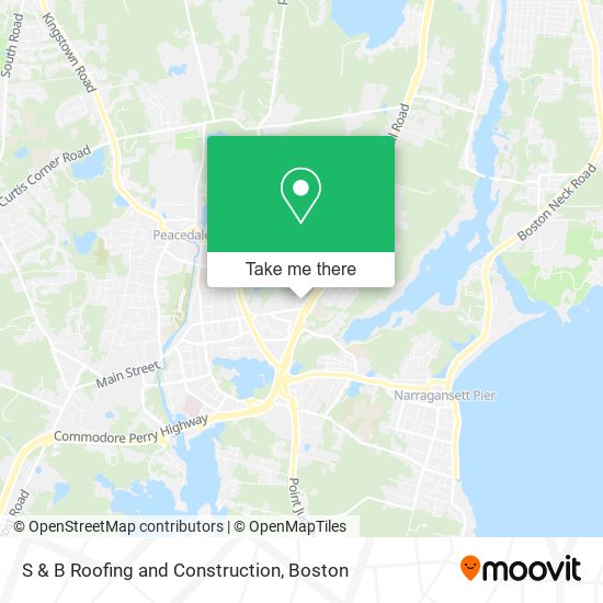 S & B Roofing and Construction map