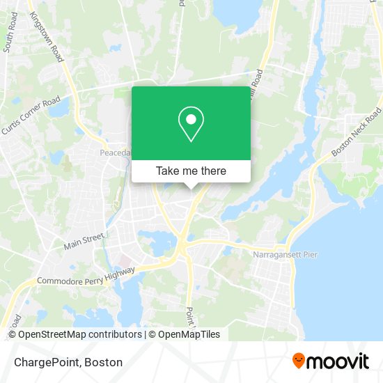 Mapa de ChargePoint