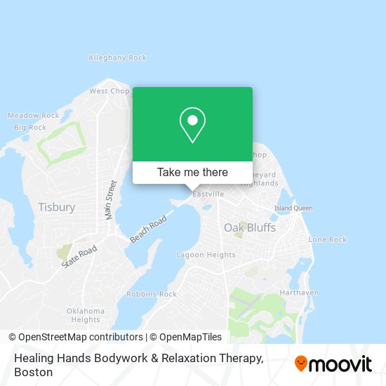 Healing Hands Bodywork & Relaxation Therapy map