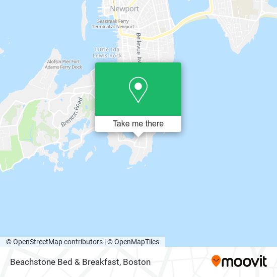 Beachstone Bed & Breakfast map