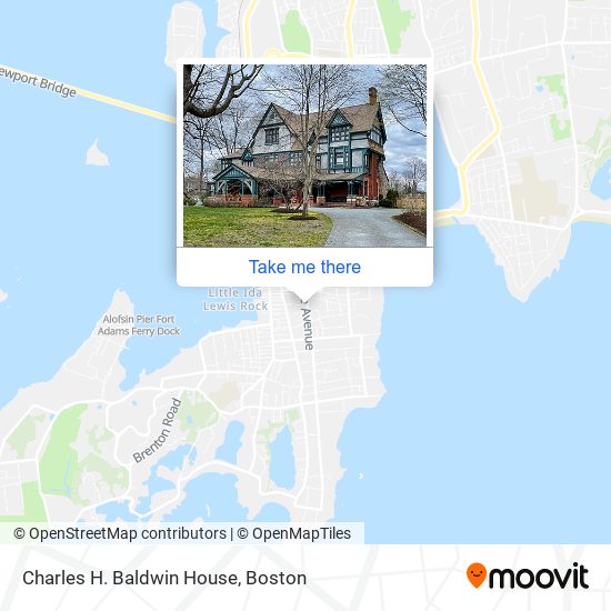 Mapa de Charles H. Baldwin House