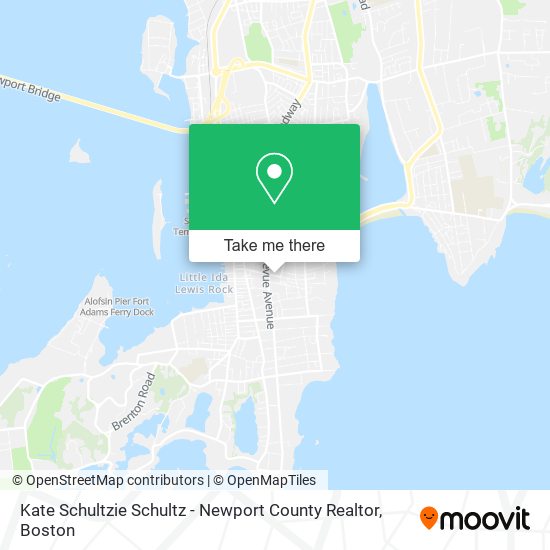 Kate Schultzie Schultz - Newport County Realtor map