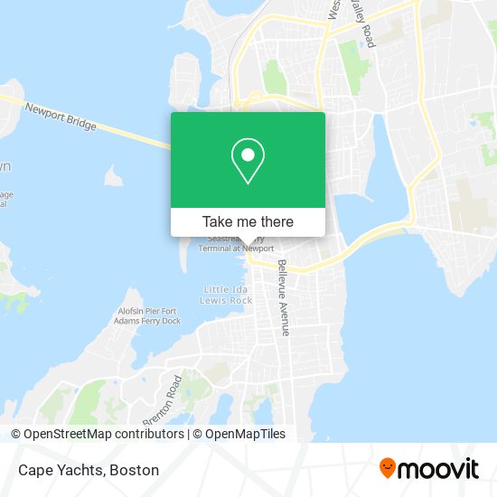 Cape Yachts map