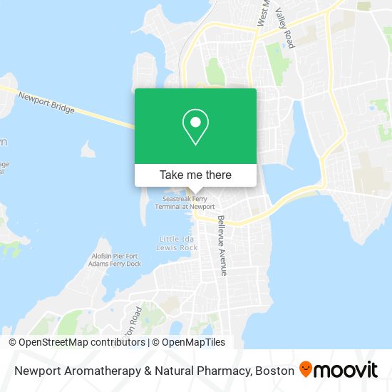 Newport Aromatherapy & Natural Pharmacy map