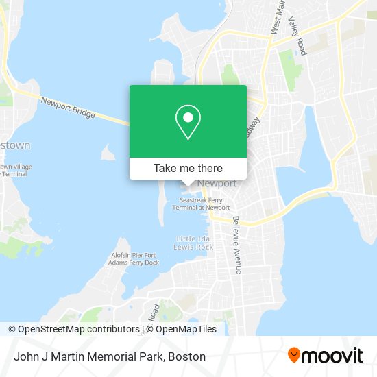 Mapa de John J Martin Memorial Park