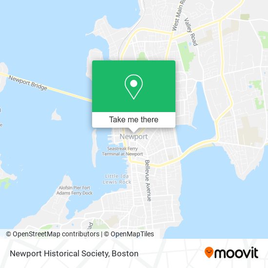 Newport Historical Society map