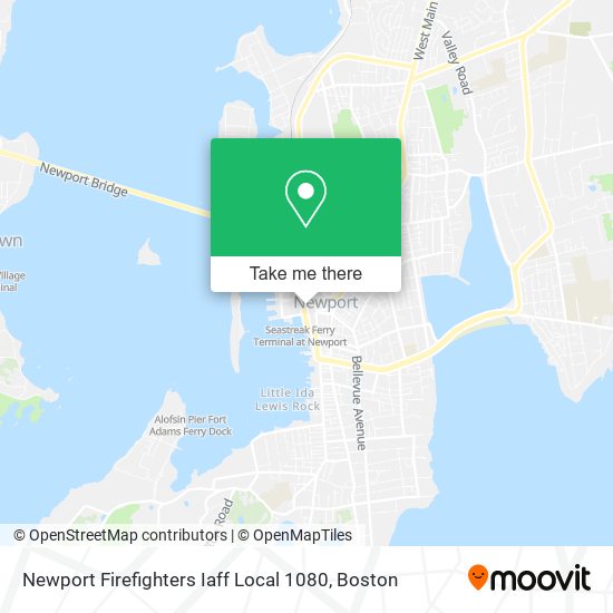 Mapa de Newport Firefighters Iaff Local 1080
