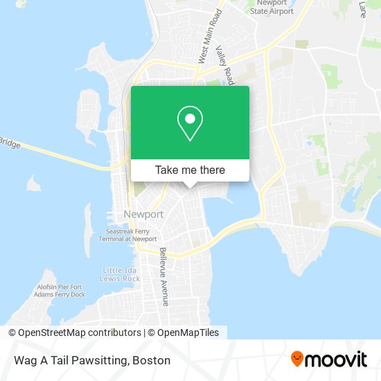 Wag A Tail Pawsitting map