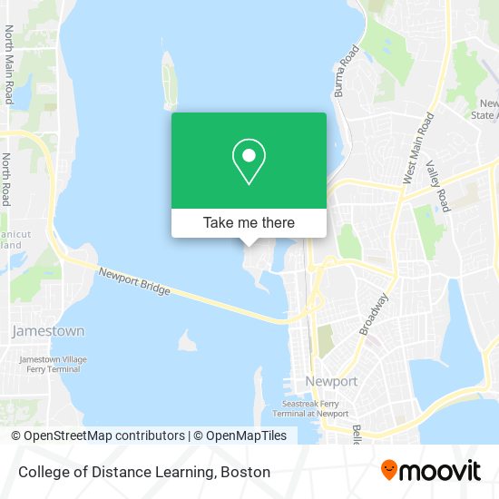 College of Distance Learning map